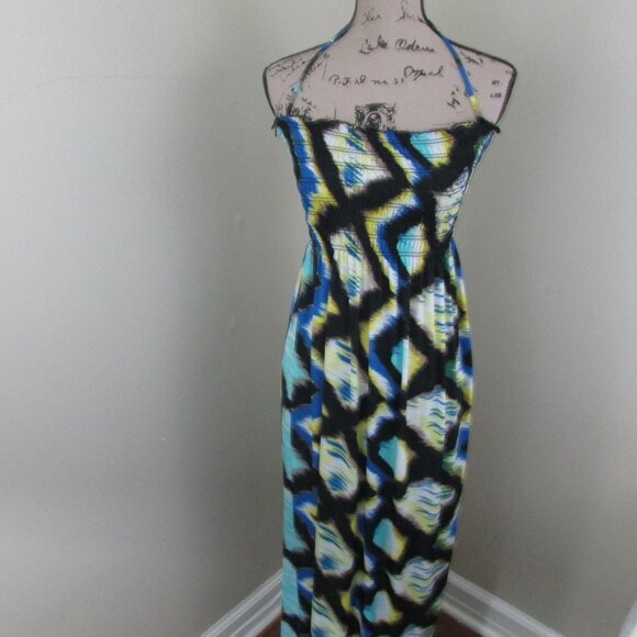 Dream Beach Maxi Dress Cover-Up Medium Womens - Picture 2 of 8